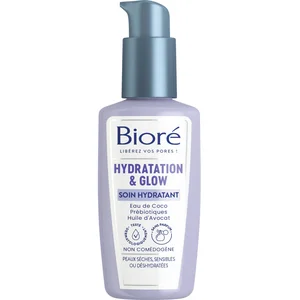 Bioré - Soin Hydratant Hydratation & Glow 100ml Crème visage unisex pas cher