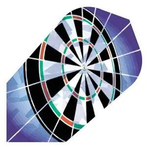 Non communiqué Ailettes Harrows Hologram 1682 Dartboard Slim***Vendu parfnac
