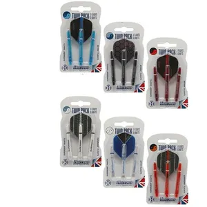 Comparateur de prix : Ailettes Twin Pack Harrows Supergrip Medium 47 mm blanc
