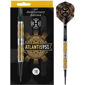 Fléchettes Harrows Atlantis 95% Tungstène 18GR pointe nylon pas cher