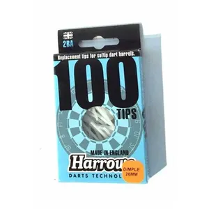 HARROWS 100 pointes Dimple Tip blanches pas cher
