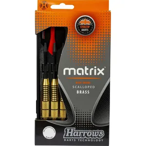 Comparateur de prix : HARROWS Fléchettes Matrix à pointe en acier 22 grammes