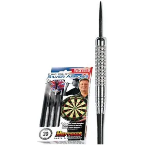 Comparateur de prix : Harrows fléchettes flèches acier Silver Arrowspointe poids 20
