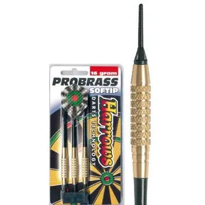 Comparateur de prix : Jeu de fléchettes en laiton Harrows Pro Brass 16 GK pour cibles électroniques