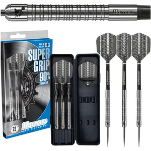 Comparateur de prix : Fléchettes HARROWS Supergrip GR 90% Tungsten pointe acier (Plusieurs modèles) 25GR