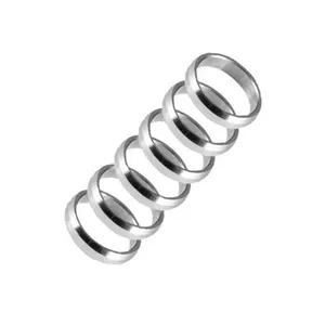 Supergrip Spare Rings Harrows Silver x6Vendu parfnac