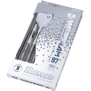 Fléchettes Harrows Wolfram 18GR 97% Tungstène pointe nylonVendu parfnac