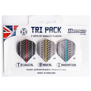 Comparateur de prix : Supergrip TRI Pack ailettes de fléchettes