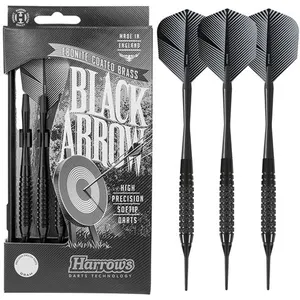 Non communiqué Fléchettes Harrows Black Arrow pointe nylon 18GK pas cher