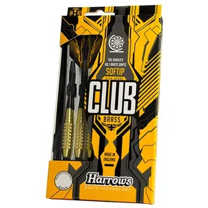 Fléchettes Harrows Club Brass pointe nylon 18GK pas cher