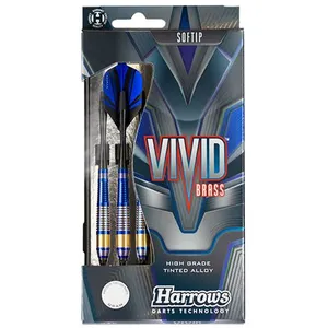 Fléchettes Harrows Vivid 18GR pointe nylon Vert pas cher
