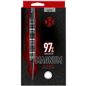 Comparateur de prix : HARROWS Fléchettes Magnum Reloaded 97% Tungstène 18GR pointe nylon