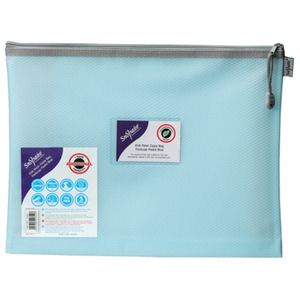 Snopake Pochette EVA Mesh 36 x 27,5 cm Bleu pastelVendu parscrapmalin