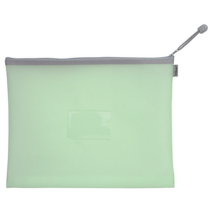 Snopake Pochette EVA Mesh 36 x 27,5 cm Vert pastel pas cher