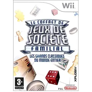 Comparateur de prix : Codemasters COFFRET JEUX DE SOCIETE FAMILIAL / JEU CONSOLE Wii