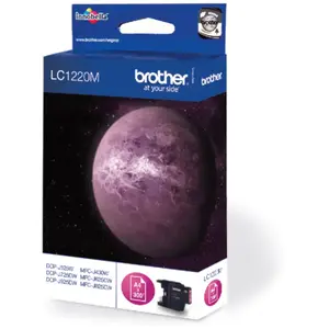 Comparateur de prix : Liderpapel - brother Cartouche d'encre LC-1220M Magenta Blister 300 pages (LC1220MBP)