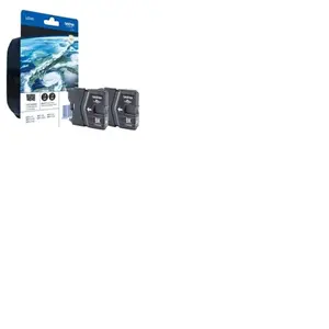 Cartouche d'encre Brother LC-985BKBP2 Noir 2x - Multipack pas cher