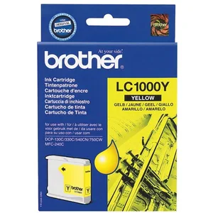 Brother LC-1000YBP Blister Pack cartouche d'encre Original Jaune pas cher