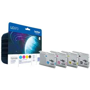 Comparateur de prix : Brother LC970 Cartouches dencre Multipack Couleur TU