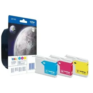 Brother LC-1000RBWBP - 3-couleurs - Cartouche d'encre - Multipack pas cher
