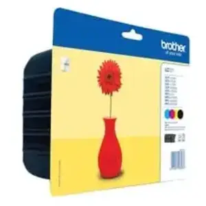 Comparateur de prix : Brother LC121VALBP - Cartouche d''encre - Noir Cyan Magenta Jaune