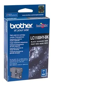 Comparateur de prix : Cartouche d'encre LC-1100HYBK BP2DR noir / Twin Pack (LC1100HYBKBP2DR) - Brother