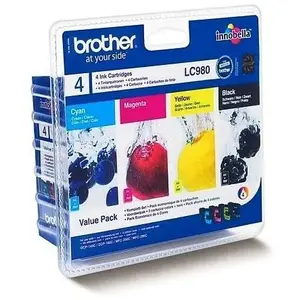 Comparateur de prix : Brother LC980 Cartouche d'encre Noir, Cyan, Magenta, Jaune