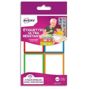 Comparateur de prix : Bloc de 16 étiquettes résistentes Avery 44 x 64 cm