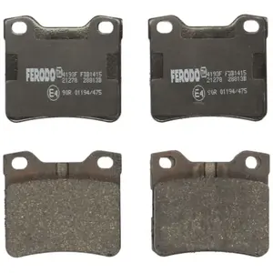 Ferodo FDB1415 Jeu de Plaquettes de Frein - (lot de 4) pas cher