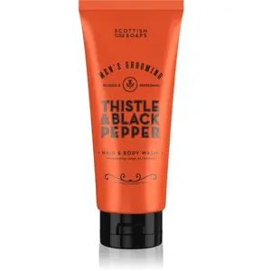 Scottish Fine Soaps Thistle & Black Pepper Gel douche 2 en 1 200 ml pas cher