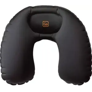 Coussin ergonomique GO TRAVEL gonflable compact Noir pas cher