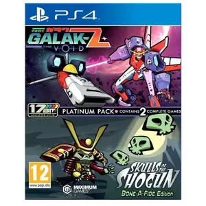Comparateur de prix : Just For Games Galak-Z + Skulls of the Shogun Edition Platinum PS4