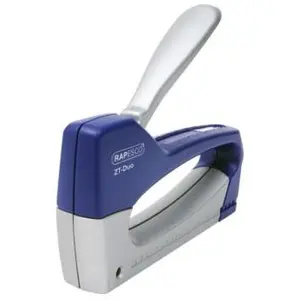 Comparateur de prix : Rapesco 0957 T8-Lite Duo Agrafeuse Manuelle avec 300 Agrafes 13 / 6mm, Bleu/Argenté