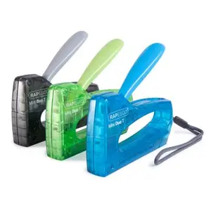 Comparateur de prix : Rapesco 0953 T8-Mini Set, Lot de 3 Agrafeuses avec 1800 Agrafes 13/6 mm, Bleu, Vert et Noir