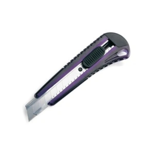 Rapesco RCK002A1 Cutter Rétractable 18 mm, Violet ou Bleu pas cher