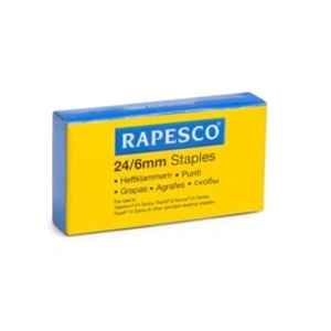 Comparateur de prix : Rapesco S24607Z3 Agrafes Galvanisées 24/6mm (No.16), Lot de 1000