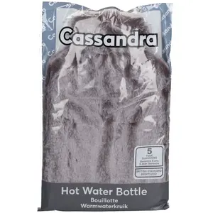 Comparateur de prix : Cassandra Bouillotte Duveteuse Marron 1,8L