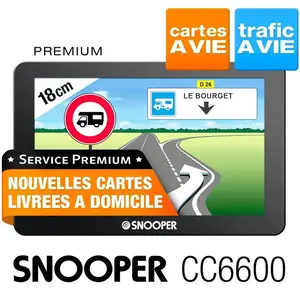 Comparateur de prix : SNOOPER GPS Camping Car Ventura 6600 Ecran 7" Mise à Jour à Vie