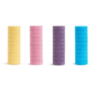 Munchkin Color Buddies tablettes colorées pétillantes pour le bain 24 m+ 40 pcs pas cher