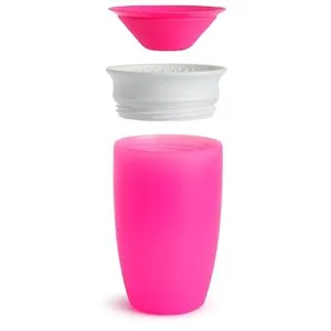 Tasse miracle 360° 12m et + rose Munchkin pas cher
