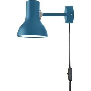 Comparateur de prix : Anglepoise Type 75 Mini applique prise bleu oignon