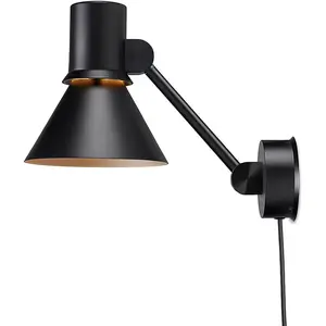 Comparateur de prix : Anglepoise Type 80 W2 applique avec prise, noire