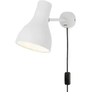 Anglepoise Type 75 applique avec fiche, blanche pas cher
