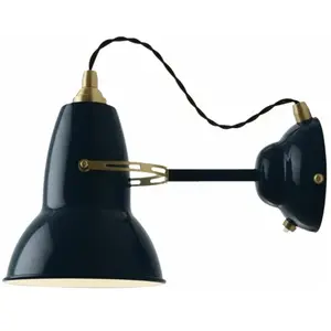 Anglepoise Original 1227 applique laiton bleu pas cher