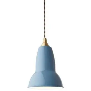 Anglepoise Original 1227 suspension laiton bleu pas cher
