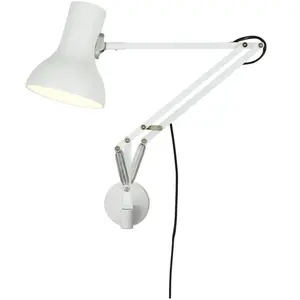 Comparateur de prix : Anglepoise Type 75 Mini applique bras, blanc alpin