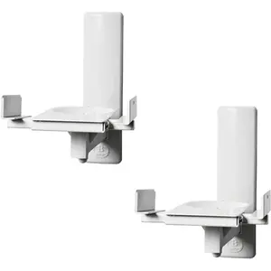 Comparateur de prix : B-Tech Support mural pour haut-parleur BT77-WH inclinable, mobile blanc 1 paire(s)