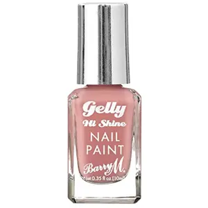 Barry M Gelly Hi Shine vernis à ongles teinte Honeysuckle 10 ml pas cher