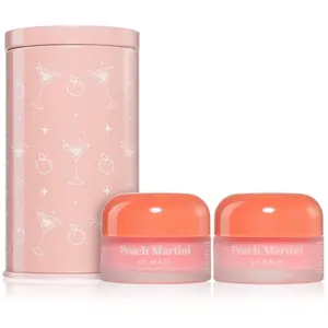Comparateur de prix : Barry M Cosmetics Lip Care Duo in Tin - Peach Martini