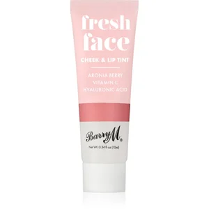 Barry M Fresh Face blush liquide et brillant à lèvres teinte Summer Rose 10 ml pas cher